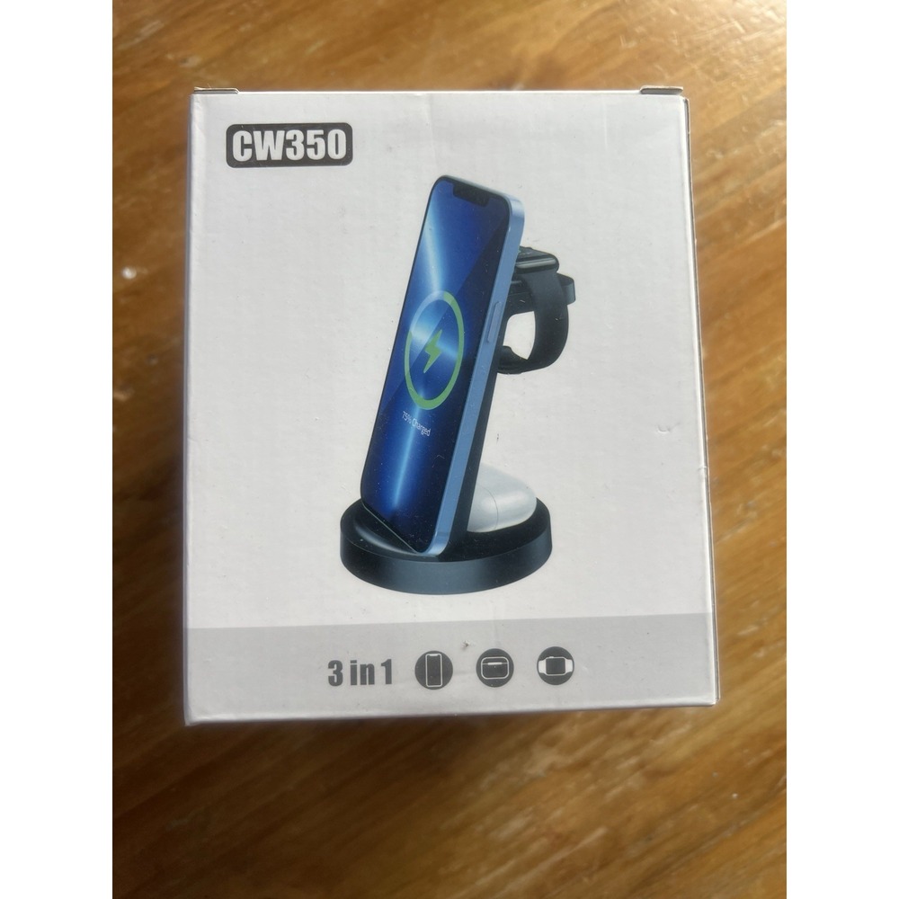 3 in 1 Charging Station for iPhone, Wireless Charger CW350